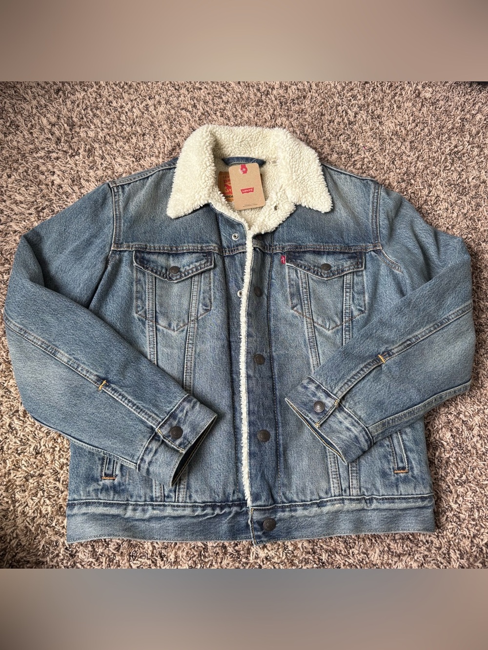 Levi's Type III Sherpa Trucker Jacket